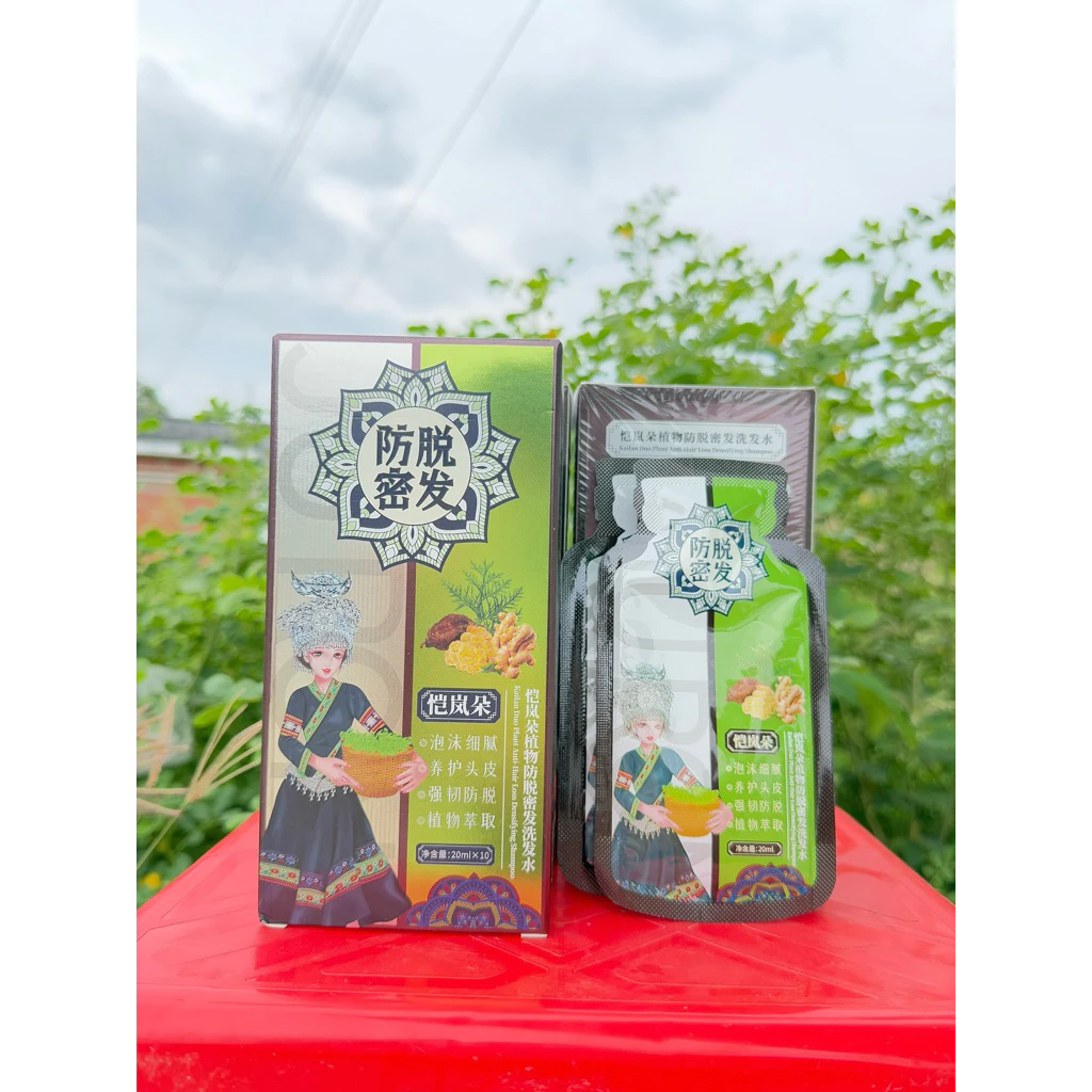 Dầu Gội Thảo Dược Hỗ Trợ Giảm Gãy Rụng, Kích Thích Mọc Tóc Chiết Xuất Củ Gừng 22 daugoi1