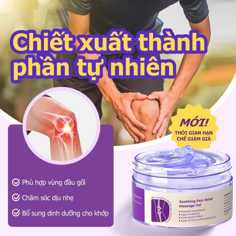 kem xoa bóp xương khớp Kreain Gel Massage gel giảm đau xương khớp Làm Dịu Khớp Giảm Đau Đầu Gối Cho Cơ Bắp 21 daukhop8