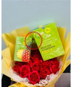 DỨA SLIM PLUS tặng khoá cân siêu giảm cân mạnh 10 duslim1