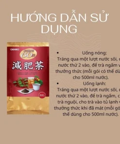 Alternative view of Trà Genpi hỗ trợ giảm mỡ thừa Orihiro Nhật Bản 60 gói/túi