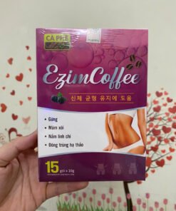 Cà phê giảm cân EZIM COFFEE giữ dáng,giảm cân, an toàn- hộp 15 gói