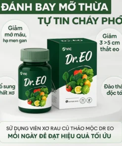Alternative view of Viên Uống Dr.Eo Giảm Mỡ bụng, Detox Dr.Eo Giảm Cân ,Giảm Mỡ Hộp 60 viên Chính hãng