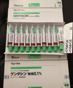 Alternative view of Kem giảm mụn, giảm sẹo Gentacin tuýp 10g nội địa Nhật Bản - Nakaya