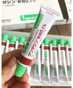 Kem giảm mụn, giảm sẹo Gentacin tuýp 10g nội địa Nhật Bản - Nakaya