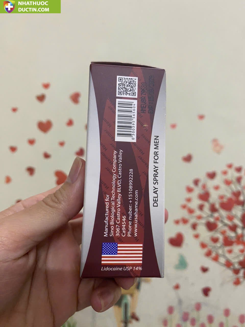 Xịt HAMER USA chống xuất tinh sớm cho nam giới 16 hame2