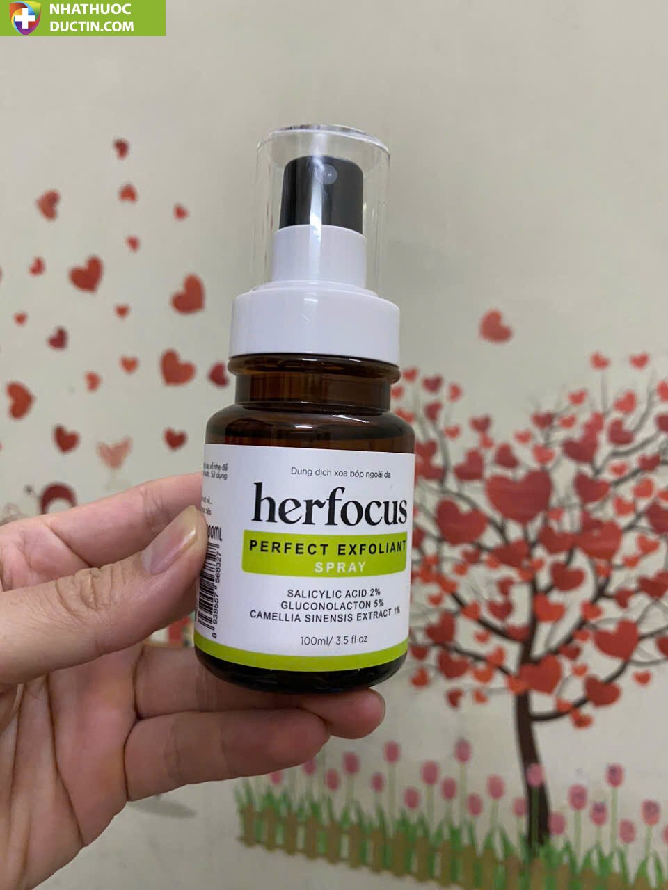 Xịt Viêm Nang Lông HERFOCUS PERFECT EXFOLIANT 2% BHA 100ML 22 heocus7 1