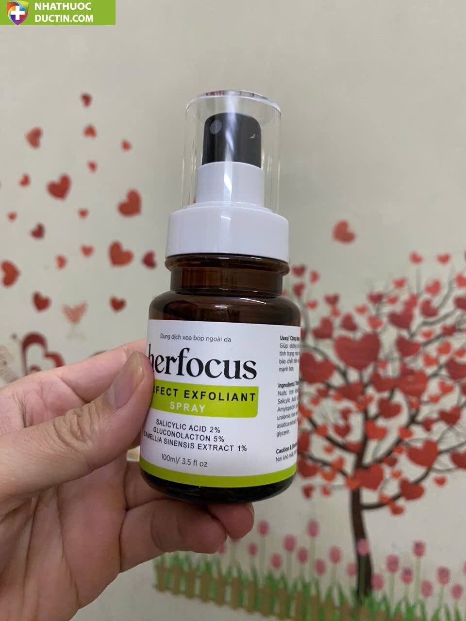 Xịt Viêm Nang Lông HERFOCUS PERFECT EXFOLIANT 2% BHA 100ML 16 herfocus6