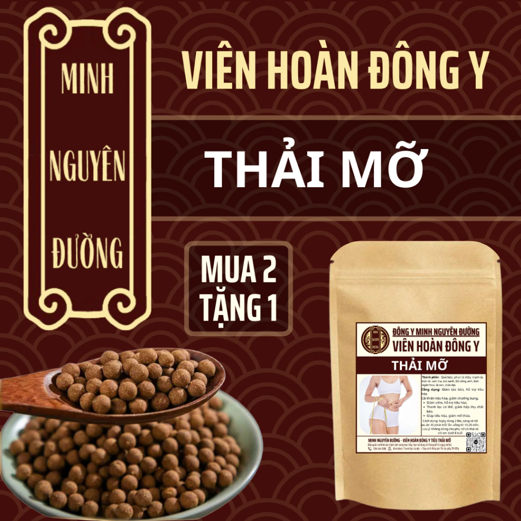 Viên Detox Thải Mỡ Giảm Cân - Minh Nguyên Đường - Thải Mỡ Bụng, Mỡ Thành Mạch, Mỡ Nội Tạng, Đốt Mỡ 26 hoandongy1 2