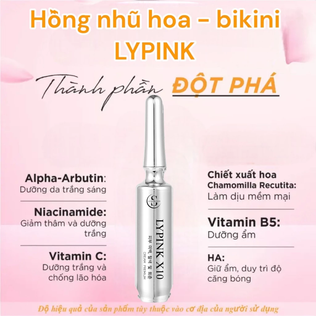 Dưỡng Hồng Nhũ Hoa Lypink X10 Kem Làm Hồng Ti Vùng Kín Hiệu Quả Sau 7 Ngày 16 honghao4