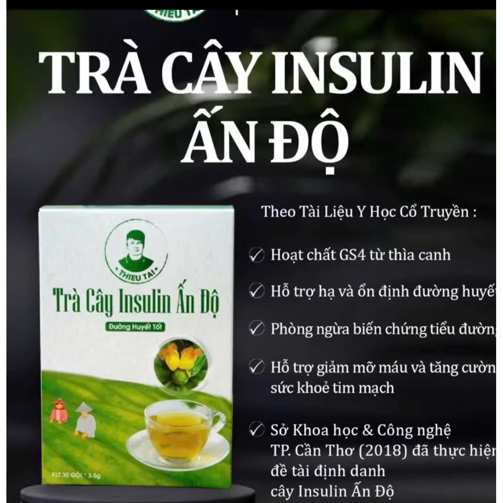 CHÍNH HÃNG TRÀ CÂY INSULIN ẤN ĐỘ 13 insu2 1