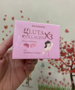 Kem Dưỡng Hỗ Trợ Mờ Thâm, Sần - Vùng Nách, Mông, Bẹn, Đầu Gối - Gluta Collagen X3 15gr 10 kemnam4