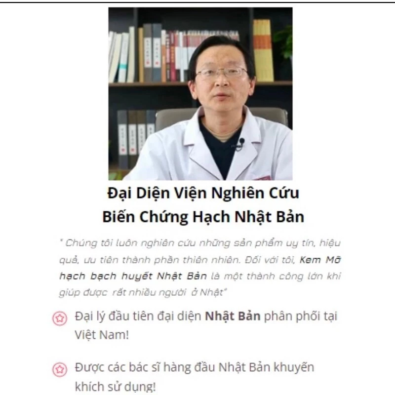 Kem Tan Hạch Cổ Truyền Nhật Bản, Teo U Hạch, Kem Mỡ Tiêu Tan Hạch Bạch Huyết 30g 18 kemtanhc7