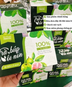 Trà lá ổi túi lọc từ búp ổi non - giúp Tan mỡ giảm cân, ngừa tiểu đường ( hộp 50 gói)