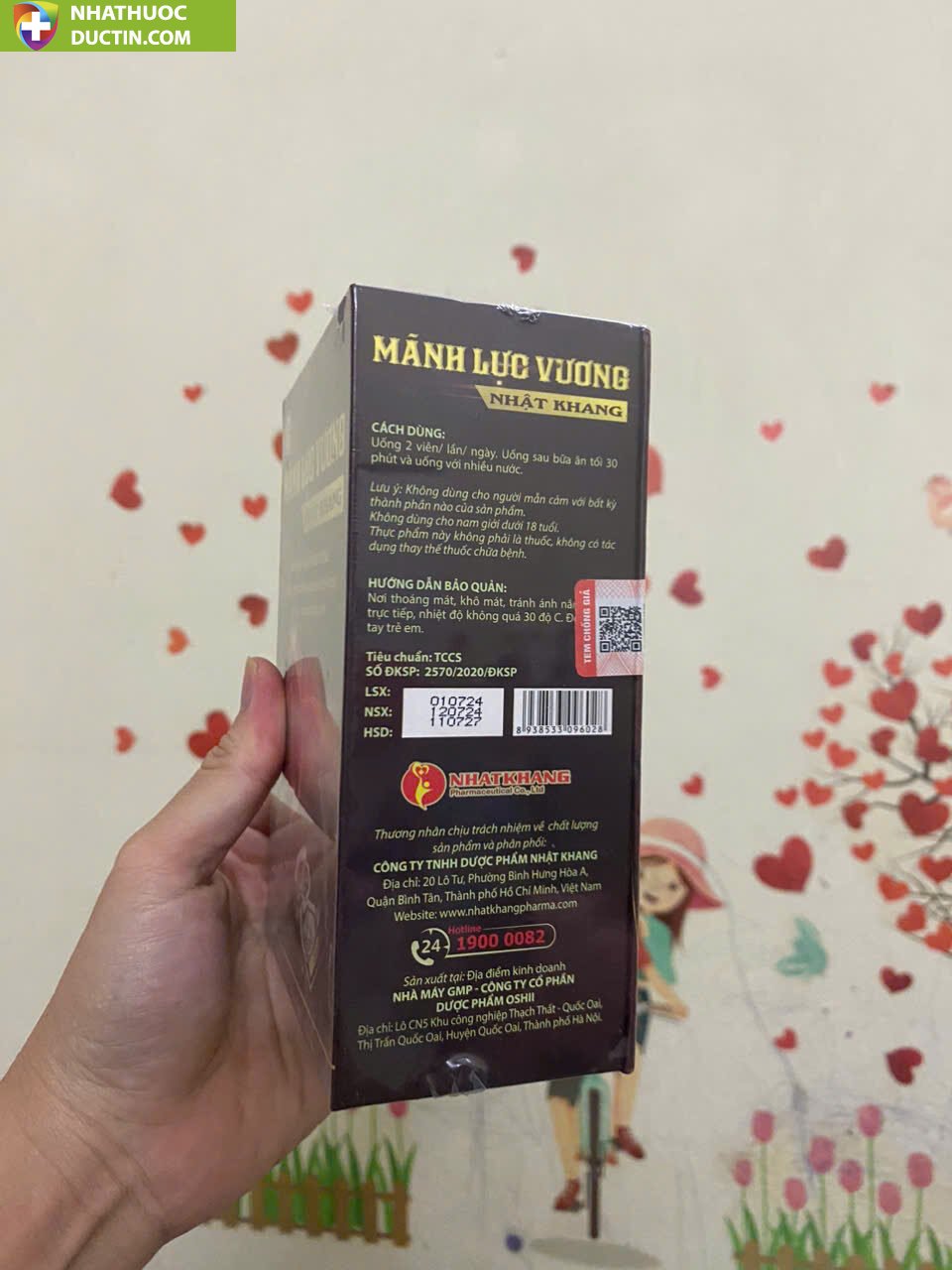 MÃNH LỰC VƯƠNG NHẬT KHANG (Hộp 1 lọ x 30 viên) 13 manhlucvuong4