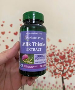 Viên uống giải độc gan milk thistle Extract 1000mg 90 viên của Mỹ