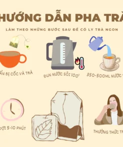 Alternative view of Trà Hà Thủ Ô Mộc Can, trà thảo mộc từ thiên nhiên tốt cho tóc, 1 hộp 25 túi lọc