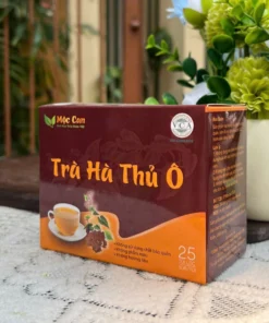 Trà Hà Thủ Ô Mộc Can, trà thảo mộc từ thiên nhiên tốt cho tóc, 1 hộp 25 túi lọc