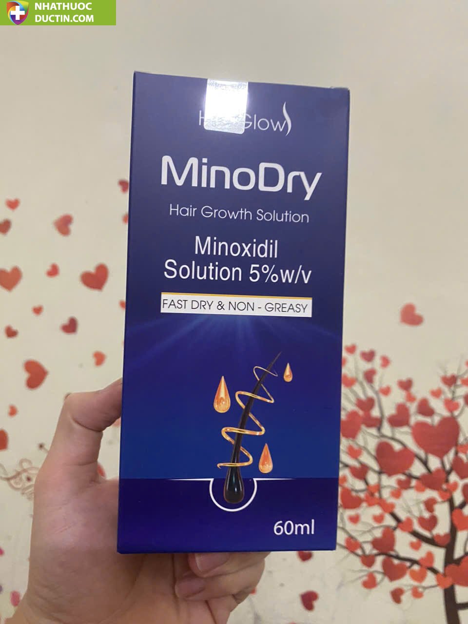 Thuốc mọc tóc MinoDry Minoxidil 5% 20 moctoc1