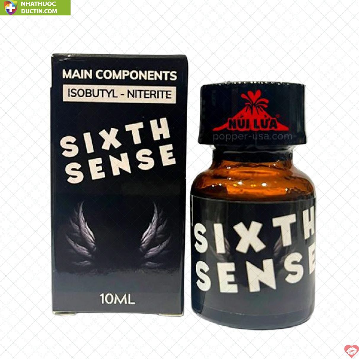 Popper Sixth Sense 10ml chai hít chính hãng Mỹ tăng khoái cảm Top Bot 2 popper sixth sense 10ml danh cho bot top chai hit chinh hang gia re
