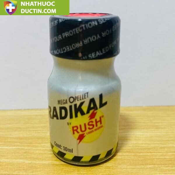 Radikal Rush Small 10ml – Popper PWD Mỹ Tăng Hưng Phấn, Kích Thích Cực Mạnh Cho Cuộc Yêu 10 radikal rush small 10ml – popper pwd my tang hung phan kich thich cuc manh cho cuoc yeu 1