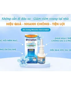 Xịt mũi xoang Rhinofen Kids & Adult 15ml đánh bay viêm xoang, viêm mũi dị ứng, ngạt mũi, hắt hơi