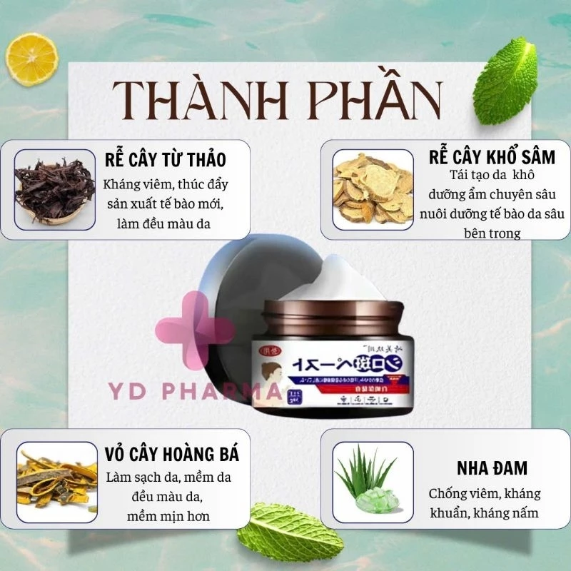 Kem bôi lang ben SAKIMI - Hỗ trợ cải thiện tình trạng lang ben, bạch biến trên da, đẩy lùi vi nấm - hủ 30G 19 sakimi4