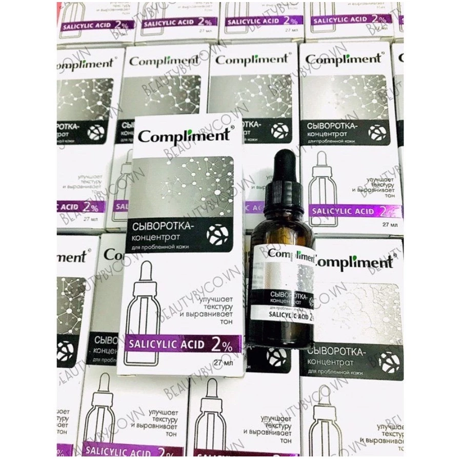 Serum se khít lỗ chân lông Serum Compliment giảm mụn mờ thâm giảm nhăn dưỡng trắng da 18 sekhit8