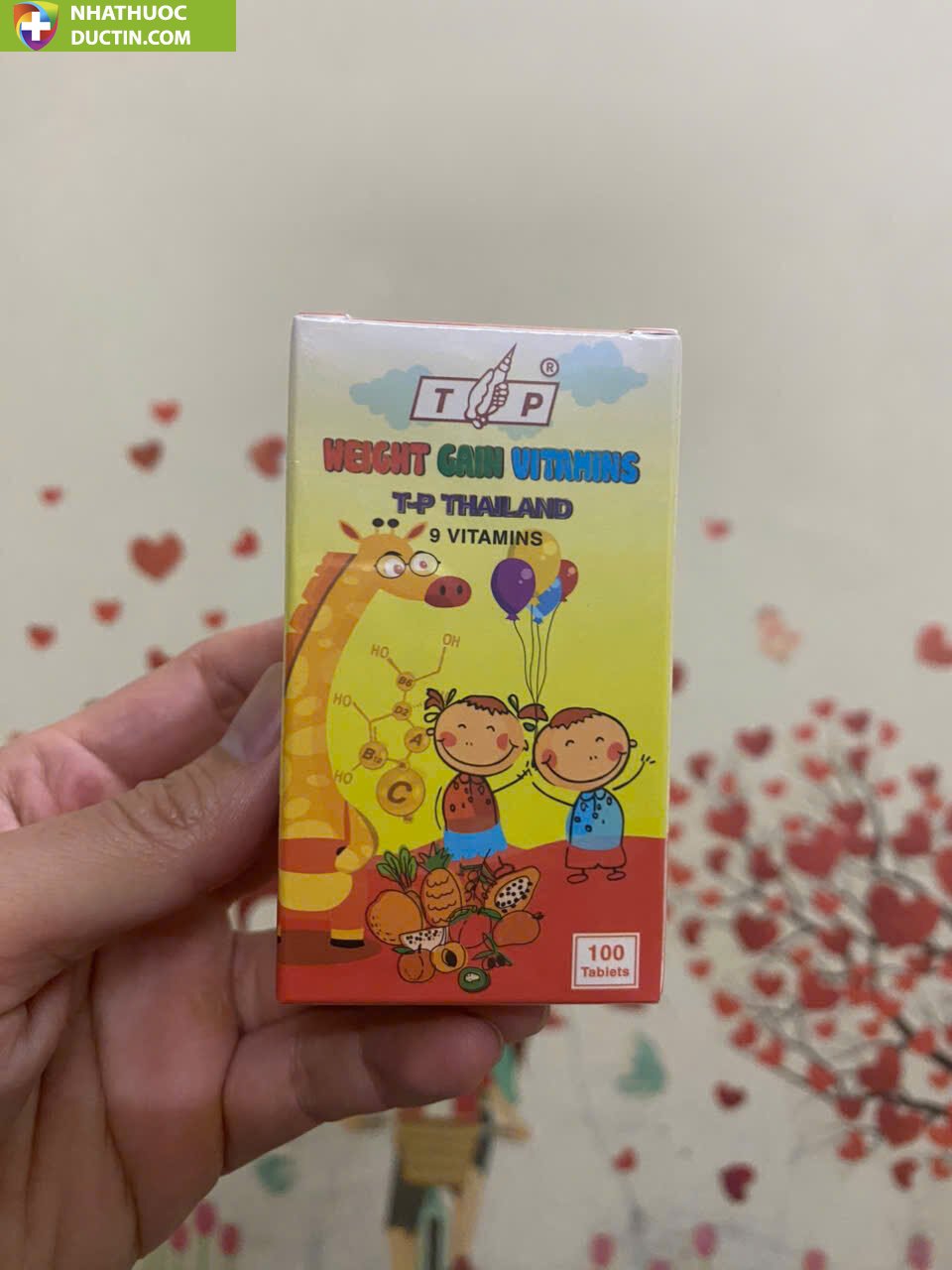 Viên uống vitamin thái lan tăng cân 100viên chính hãng 17 tangcanthai1