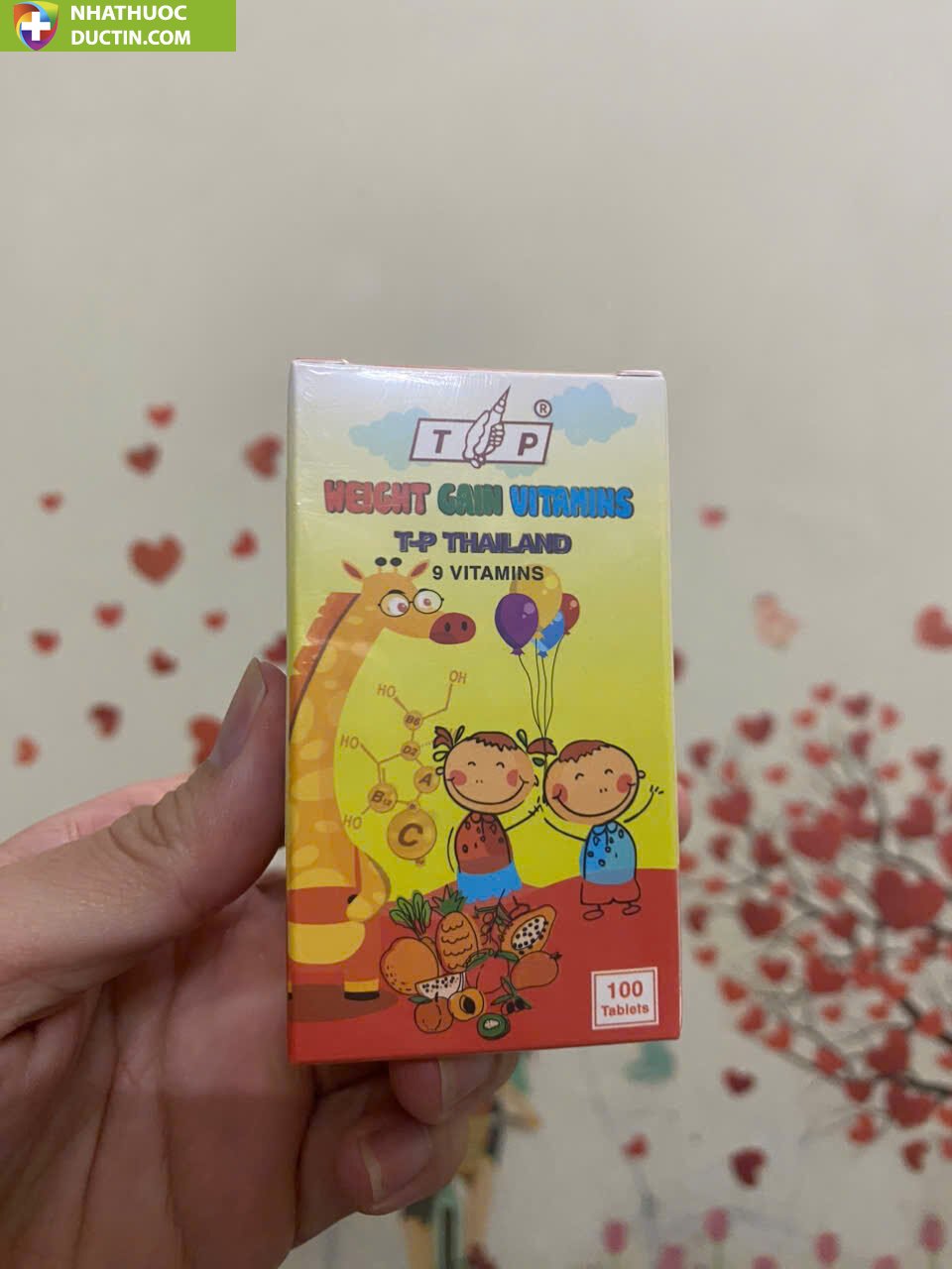 Viên uống vitamin thái lan tăng cân 100viên chính hãng 13 tangcanthai4