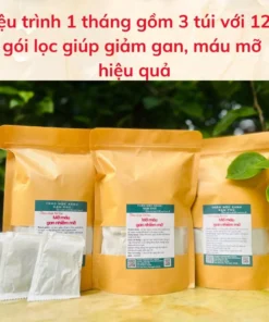 Alternative view of Trà Thảo Mộc tốt cho người Mỡ Máu, Gan Nhiễm Mỡ - Giảo Cổ Lam, Lá Sen