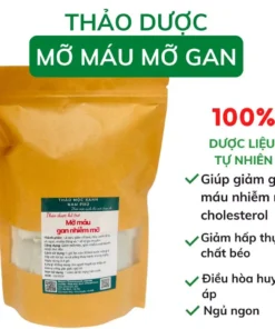 Trà Thảo Mộc tốt cho người Mỡ Máu, Gan Nhiễm Mỡ - Giảo Cổ Lam, Lá Sen