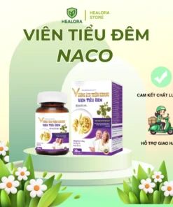 Alternative view of Viên tiểu đêm Vương Ích Thận Khang NACO .Hỗ trợ Giảm tiểu đêm, tiểu buốt, tiểu rắt,tiểu không tự chủ