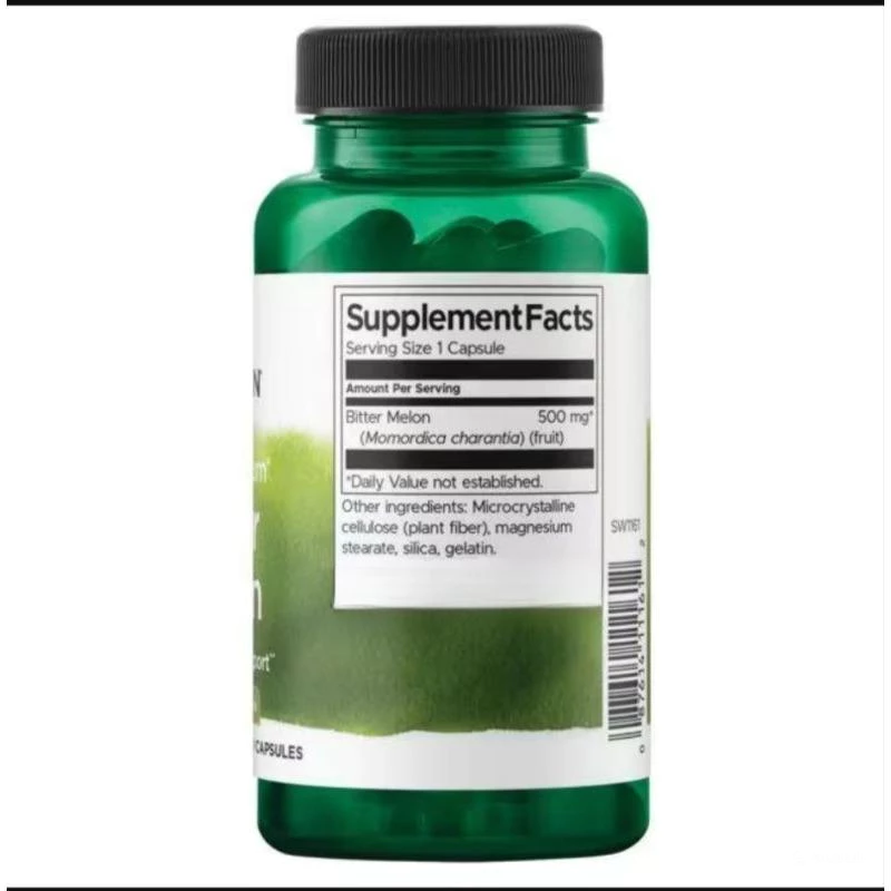 Viên uống chiết xuất khổ qua đắng hỗ trợ tiểu đường Bitter Melon 500mg 60 viên Swanson 13 tieuduong2 1