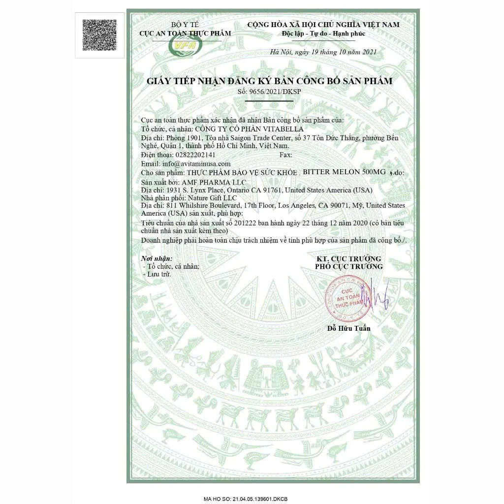 Viên uống chiết xuất khổ qua đắng hỗ trợ tiểu đường Bitter Melon 500mg 60 viên Swanson 12 tieuduong3