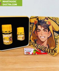 Tinh Dầu Popper Pikachu PWD 60ml – Combo Hộp Thiếc Cực Mạnh, Kích Thích Cặp Đôi Khi Yêu