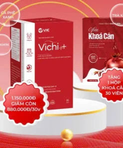 Alternative view of Giảm Cân VICHI++ dành cho cơ địa khó giảm Ltrinh 30 ngày tặng kèm khóa cân Bao Giảm Mạnh