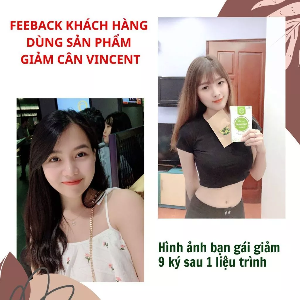 Giảm cân VINCENT liệu trình 30 ngày tặng 10 viên detox giảm mỡ bụng an toàn hiệu quả 30gr 17 vincen5 1