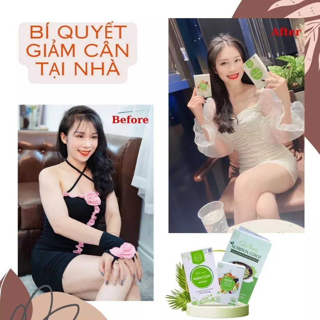 Giảm cân VINCENT liệu trình 30 ngày tặng 10 viên detox giảm mỡ bụng an toàn hiệu quả 30gr 16 vincen6