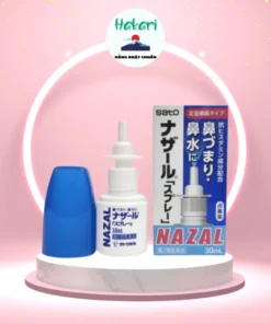 Alternative view of Xịt xoang mũi ngạt mũi Nazal Sato 30ml nội địa Nhật Bản