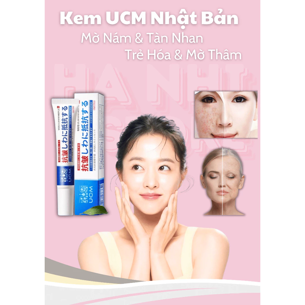 Kem UCM xóa nhăn, mờ nám trẻ hóa làn da nội địa nhật 26