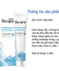 kem xóa sẹo loại bỏ hiệu quả các vết sẹo cũ sẹo phẫu thuật làm sáng các vết rạn da loại bỏ sẹo mụn trứng cá 18 xoaseo8