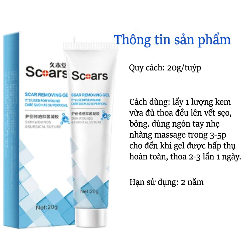 kem xóa sẹo loại bỏ hiệu quả các vết sẹo cũ sẹo phẫu thuật làm sáng các vết rạn da loại bỏ sẹo mụn trứng cá 21