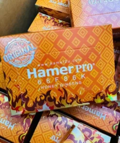 Kẹo sâm Hamer Pro chính hãng Malaysia vị mật ong mới 2025 – Hỗ trợ tăng cường sinh lý nam giới, kéo dài quan hệ gấp nhiều lần