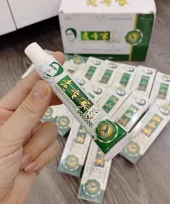 Kem Bôi Nứt Nẻ Á Sừng Tay Chân Ngoài Da xanh lá cây