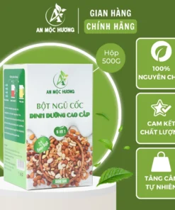 Bột ngũ cốc tăng cân cao cấp 5IN1 An Mộc Hương (500G) | 21 loại hạt dinh dưỡng tự nhiên