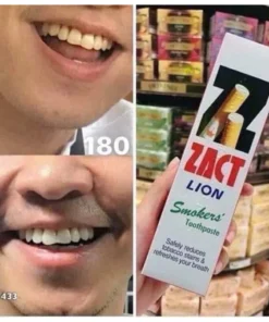Kem đánh răng ZACT LION dành Cho Người Hút th u.ố.c tuýp 160g - hàng nội địa Thái Lan 10 danhrang3