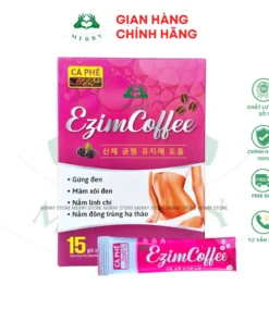 Alternative view of EZIM COFFEE - Cà Phê Mâm Xôi Đen, Gừng Đen, Nấm Linh Chi và Đông Trùng Hạ Thảo đẹp da, tốt cho hệ tiêu hóa,giảm mỡ thừa