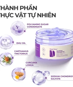 Kreain Nature Gel chăm sóc gan hỗ trợ phục hồi chức năng gan dùng sau khi thức khuya 9 gel2