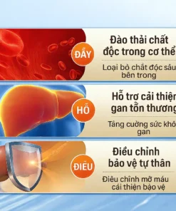 Kreain Nature Gel chăm sóc gan hỗ trợ phục hồi chức năng gan dùng sau khi thức khuya 13 gel6