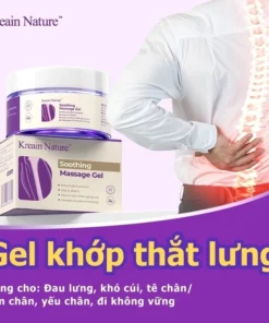 Gel Massage Xương Khớp KRESIN Làm Dịu Đau Khớp, Thư Giãn Đầu Gối, Vai Gáy